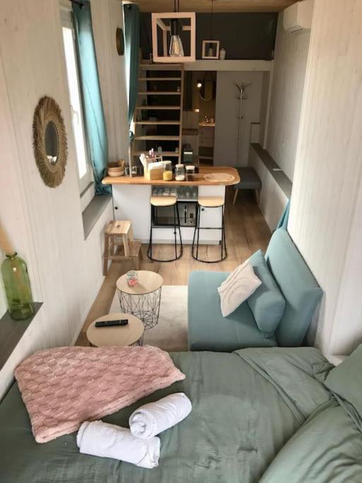 Lumineux Studio Sous Les Toits De Ментона Экстерьер фото